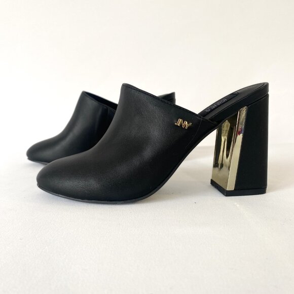 Jones New York Black Mule Heel Shoe - Picture 6 of 7